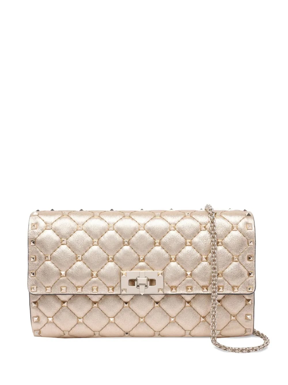 Rockstud Spike leather shoulder bag