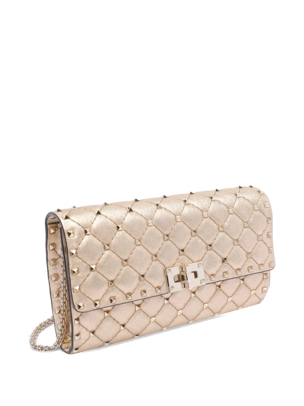 Rockstud Spike leather shoulder bag