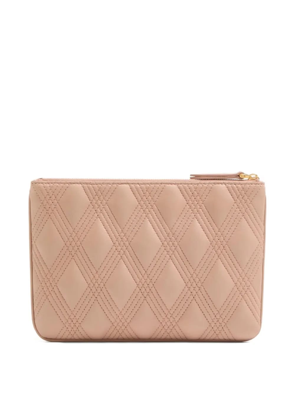 Quiltie 67 leather clutch bag