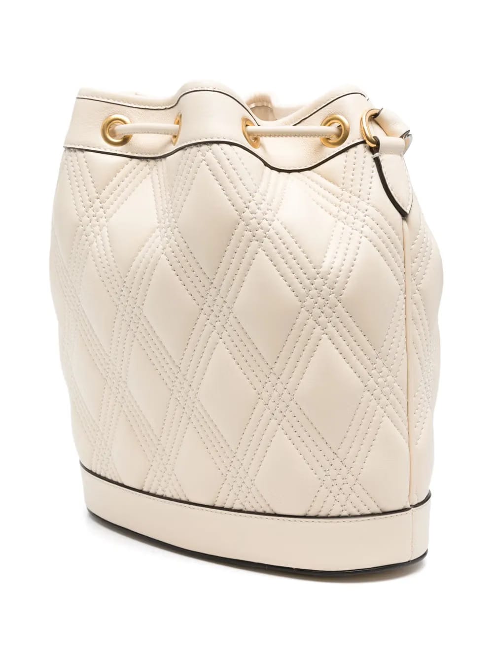 quilted bucket bag