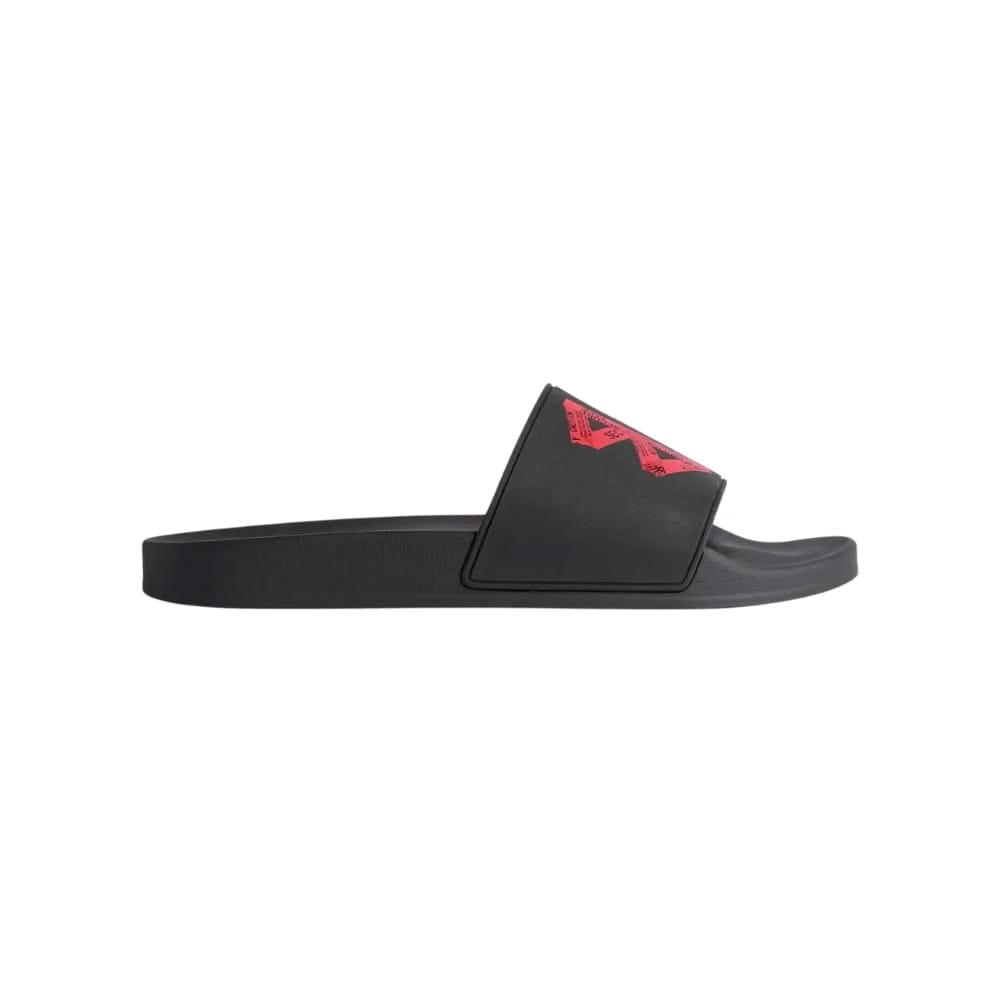 Balenciaga Pool Slide Sandal In Black and Red