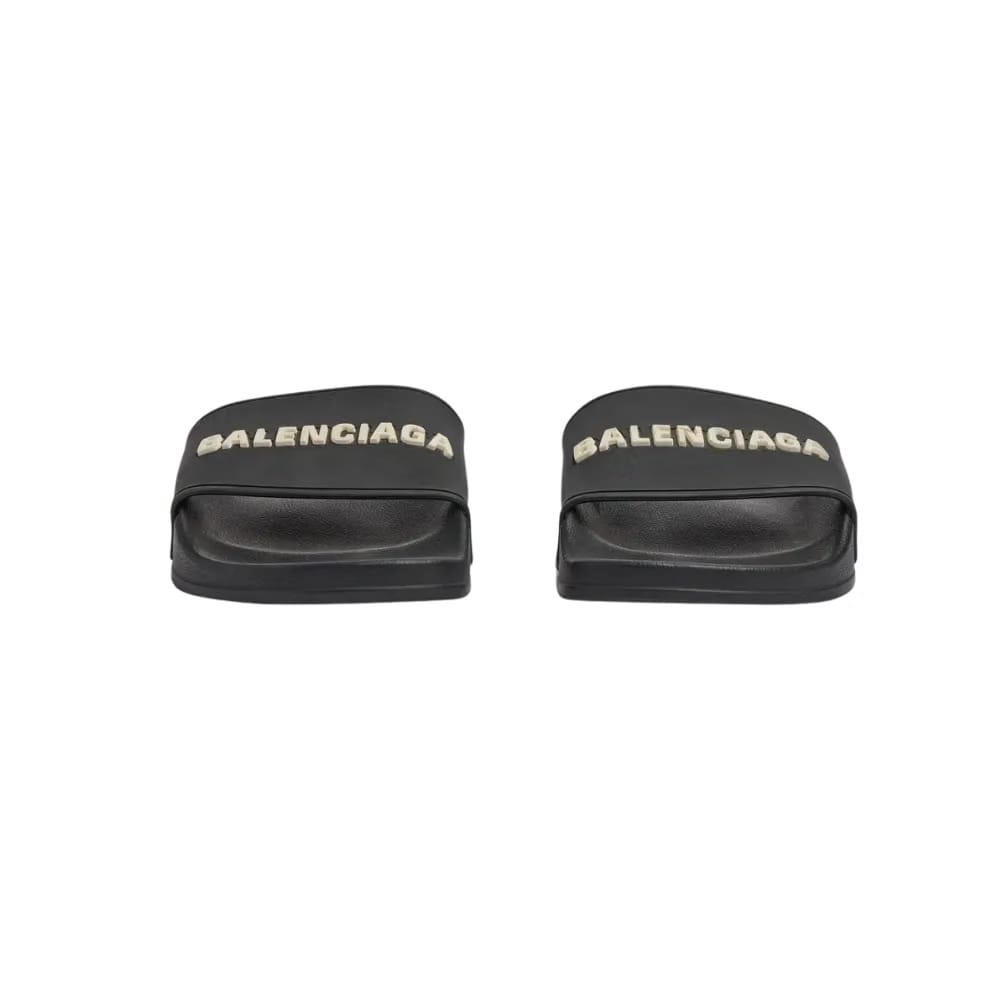 Balenciaga Pool Slide Sandal In Black