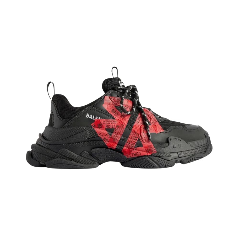 Balenciaga Triple S Sneaker In Red