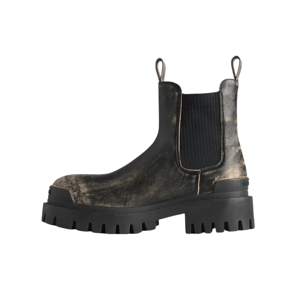 Balenciaga Strike Chelsea Boot in Black