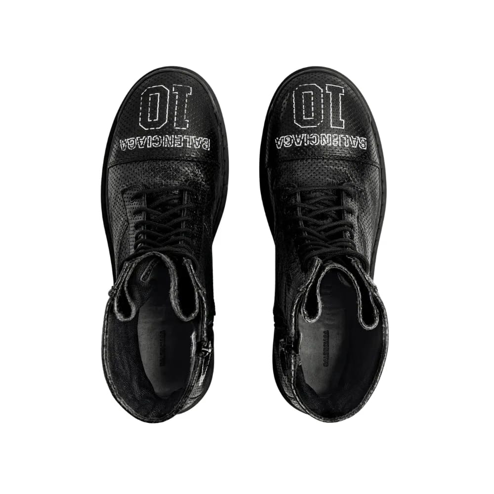Balenciaga NBA Collaboration Combat Strike Boot in Black
