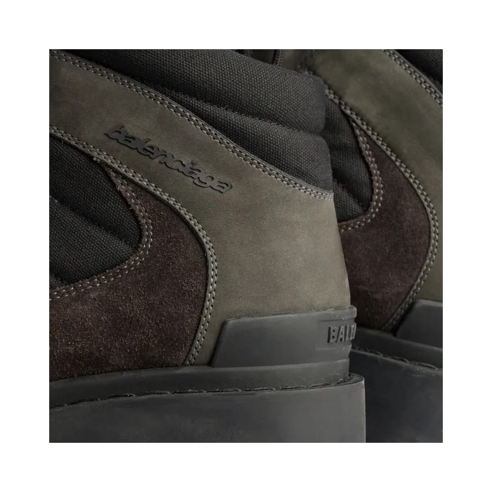 Balenciaga Combat Strike Low Boot In Brown