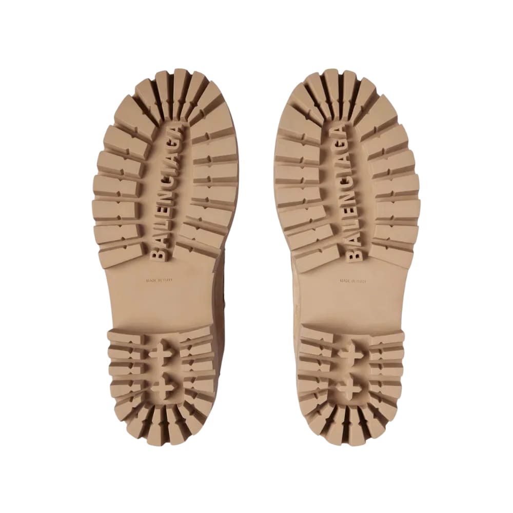 Balenciaga Combat Strike Low Boot In Sand