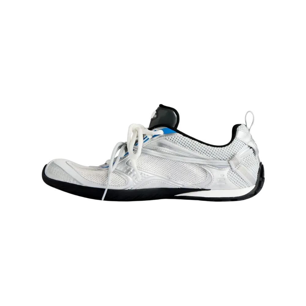 Balenciaga Radar Gradient Lines Sneaker In White