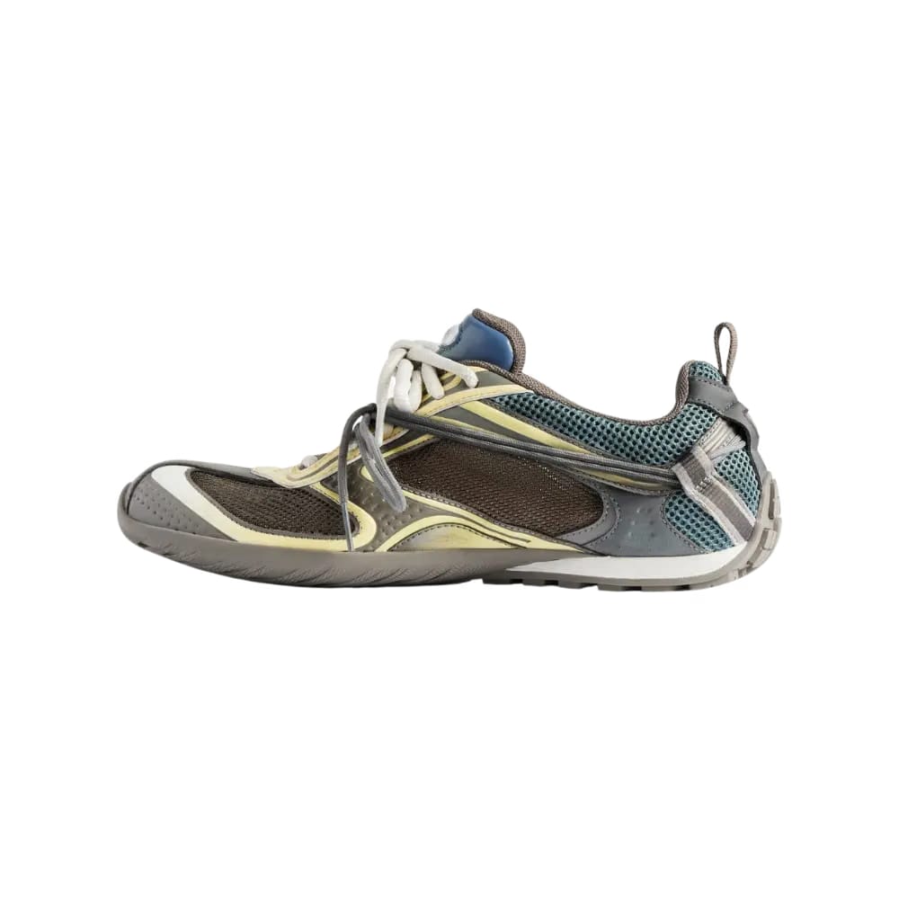 Balenciaga Radar Gradient Lines Sneaker In Brown