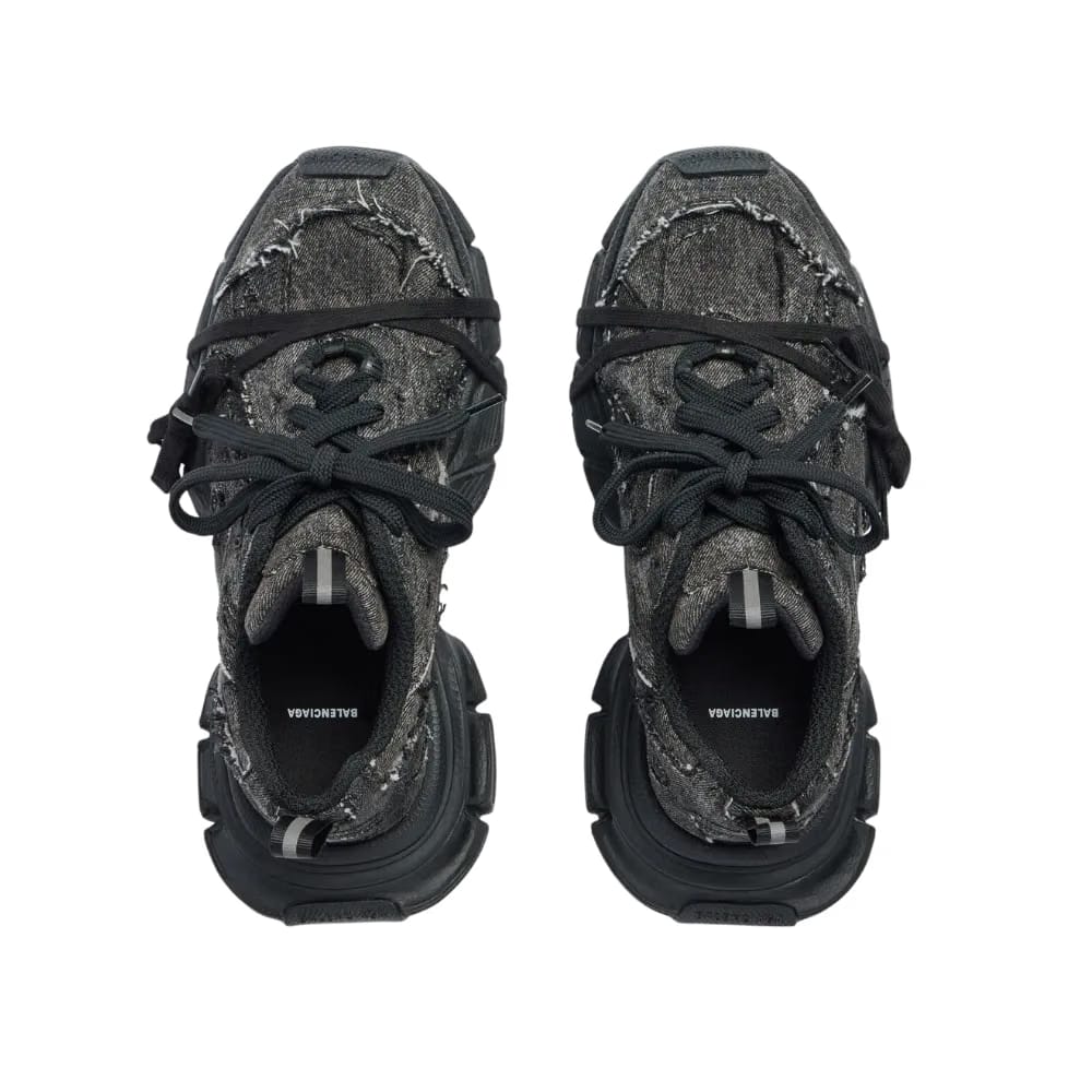 Balenciaga 3XL Sneaker In Black Denim