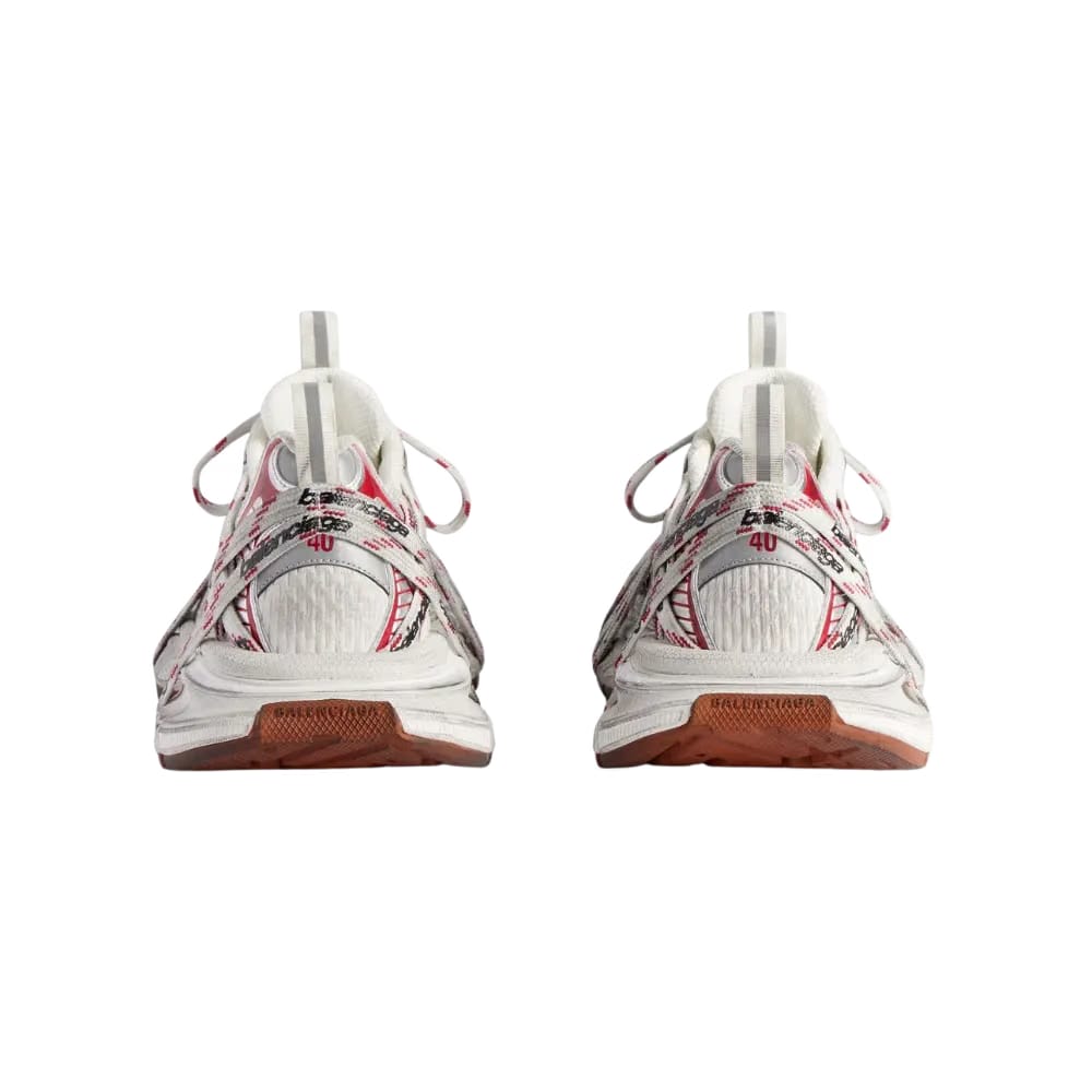 Balenciaga 3XL Extreme Laces Logo Sneaker In Beige