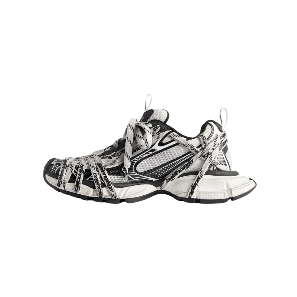 Balenciaga 3XL Extreme Laces Logo Sneaker In White