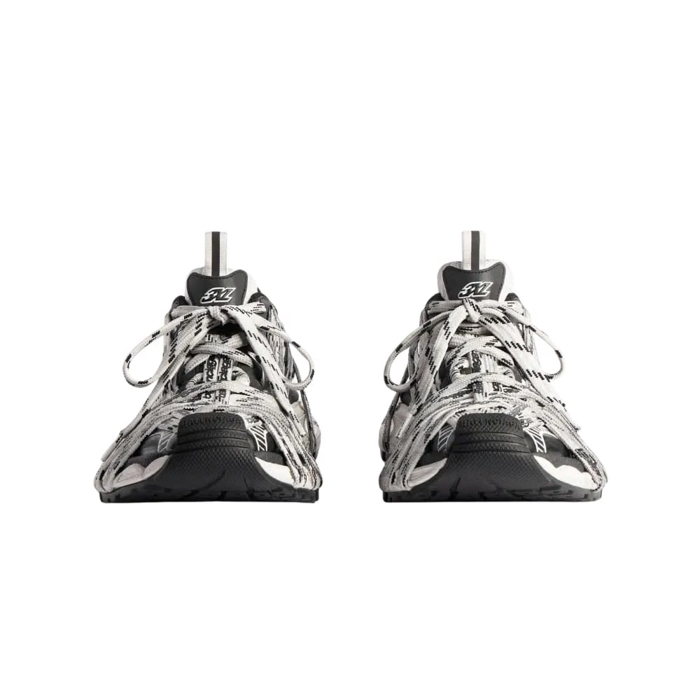 Balenciaga 3XL Extreme Laces Logo Sneaker In White