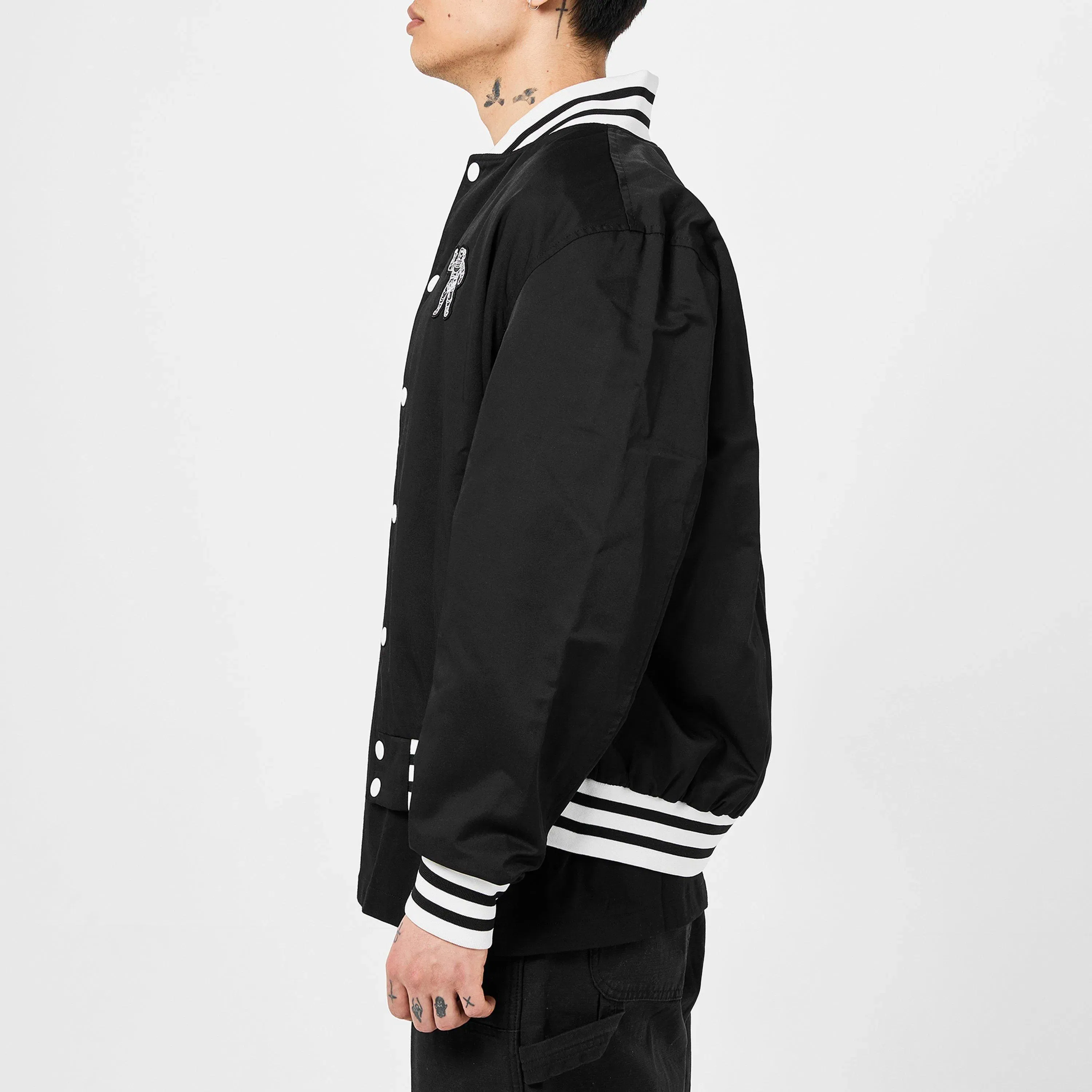 Cotton Long Sleeve Varsity Jacket