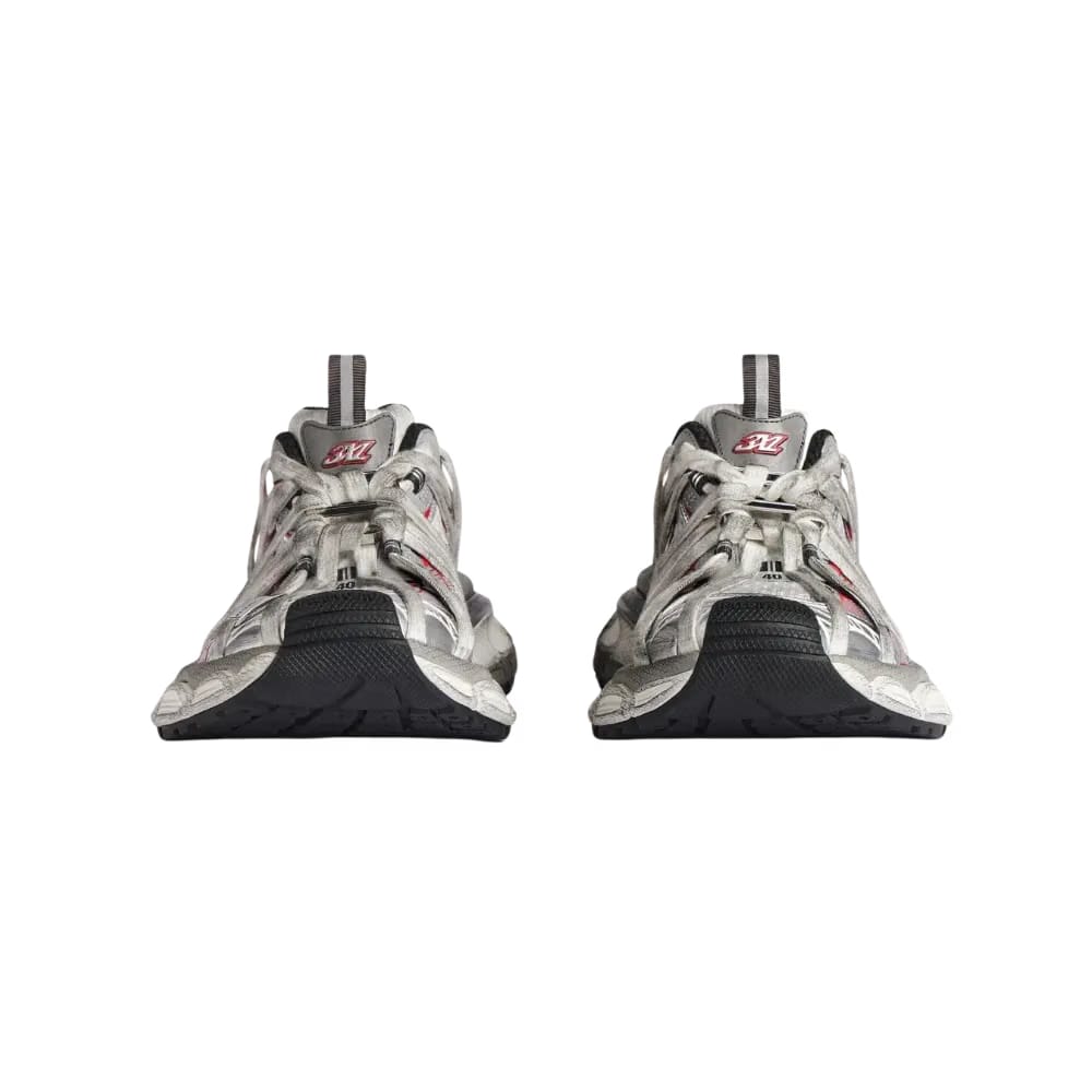 Balenciaga 3XL Extreme Laces B Sneaker In Silver