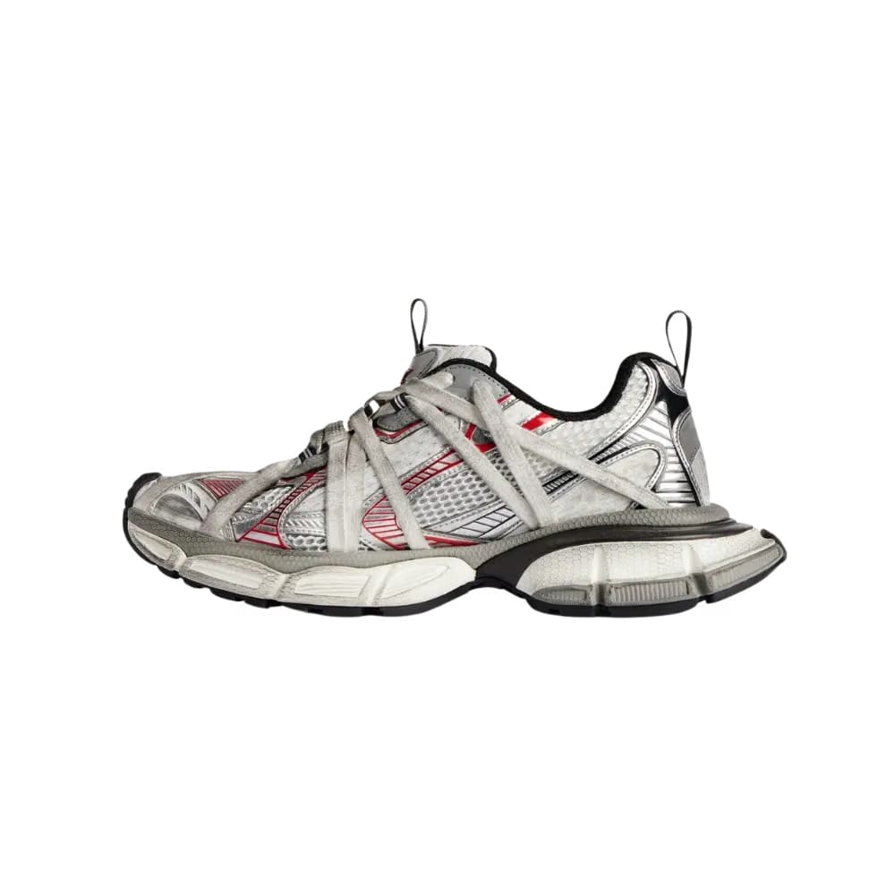 Balenciaga 3XL Extreme Laces B Sneaker In Silver