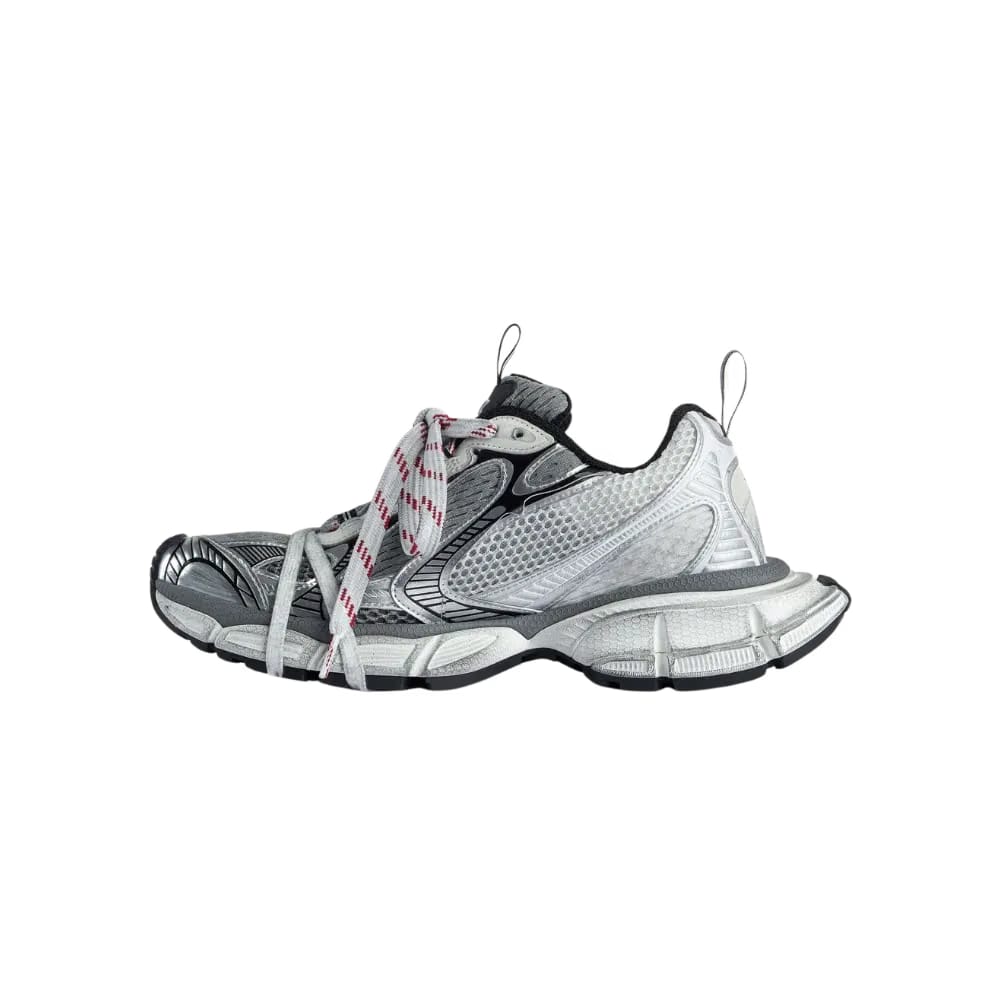 Balenciaga 3XL Split Logo Sneaker In White