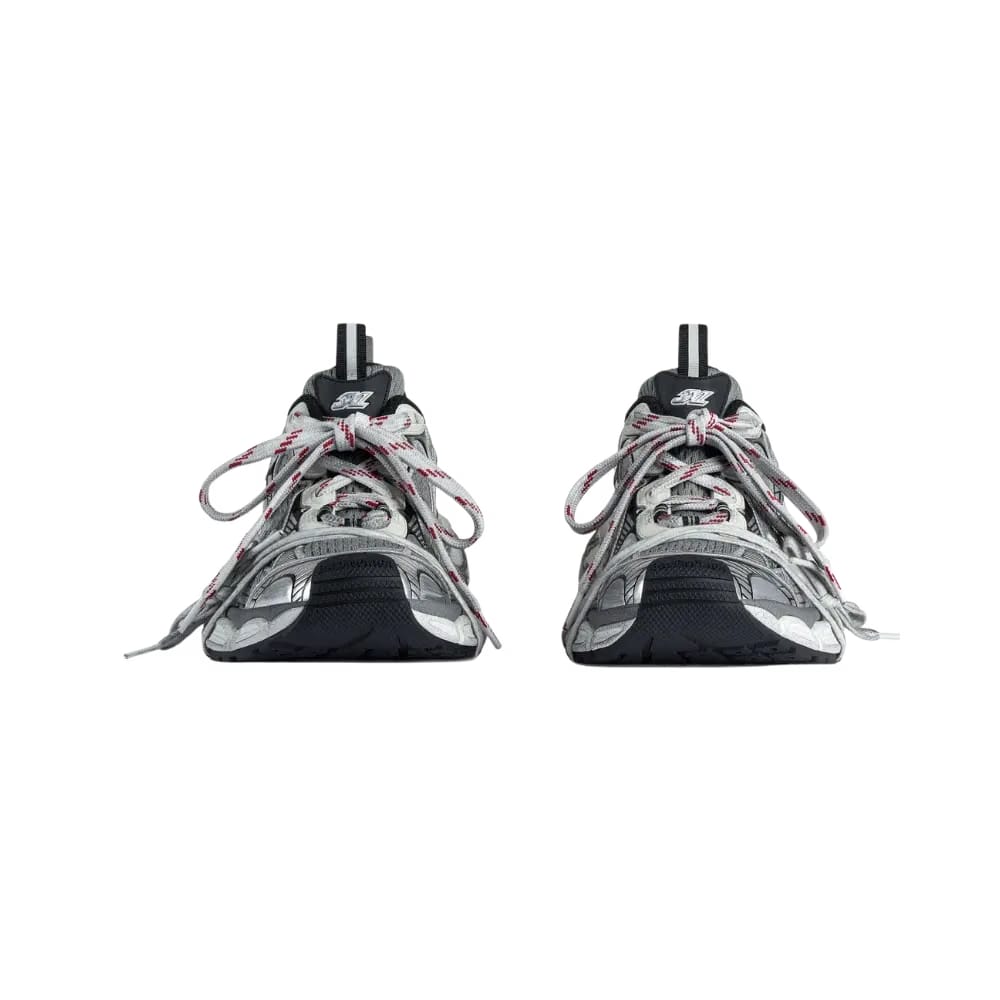Balenciaga 3XL Split Logo Sneaker In White