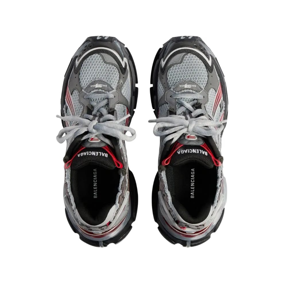 Balenciaga Runner Gradient Sneaker In Grey