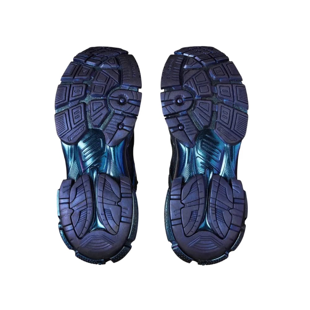 Balenciaga Runner Iridescent Sneaker in Blue