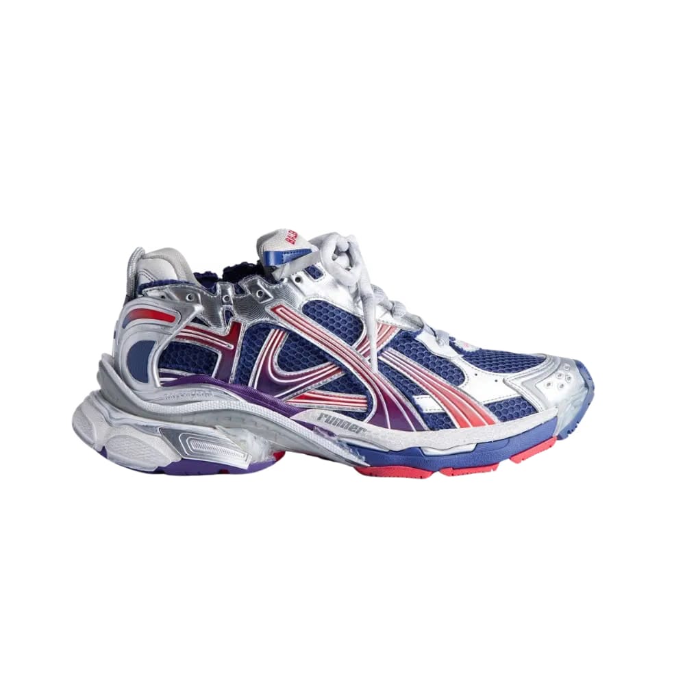 Balenciaga Runner Gradient Navy Red Grey