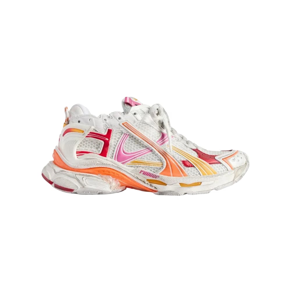 Balenciaga Runner Sneaker In Orange