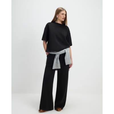 Black Premium Boxy T-Shirt