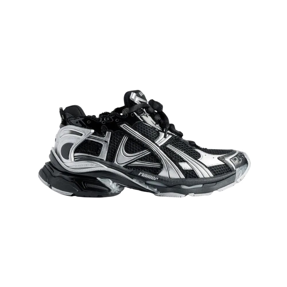 Balenciaga Runner Sneaker In Black