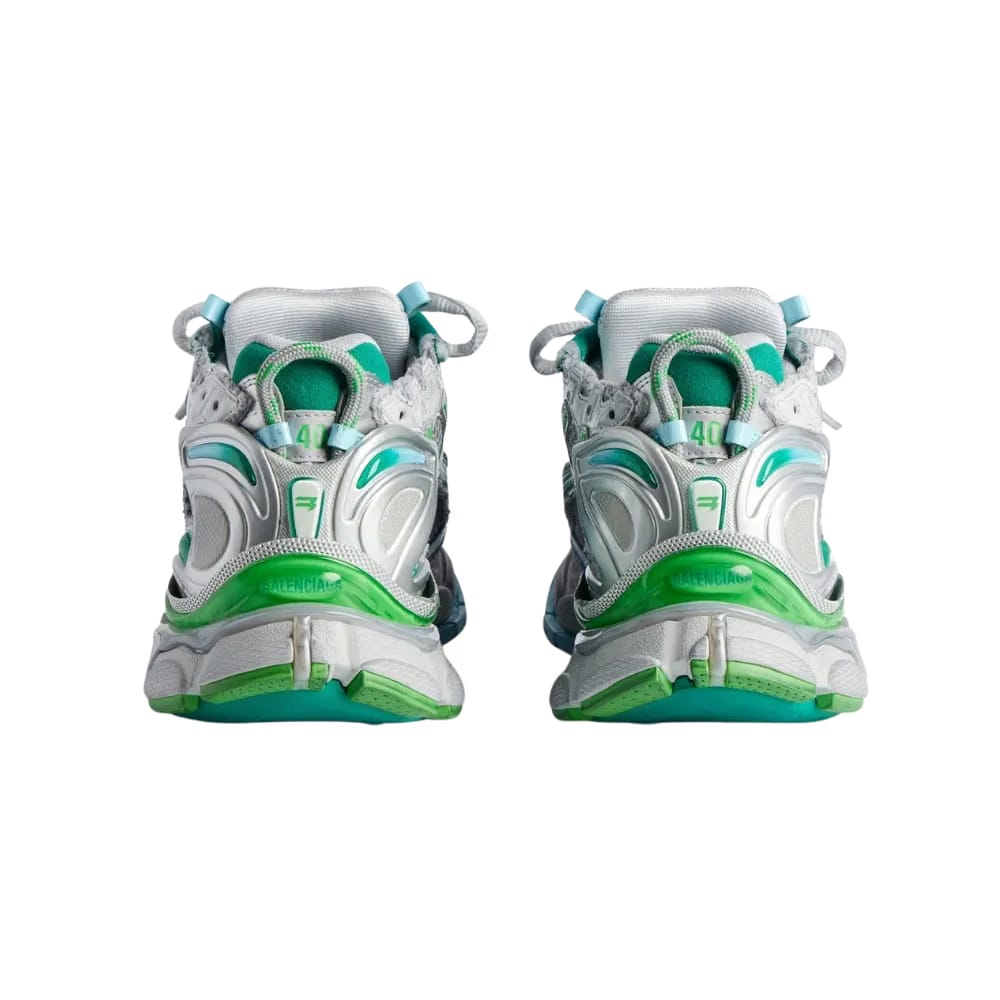 Balenciaga Runner Sneaker In Green