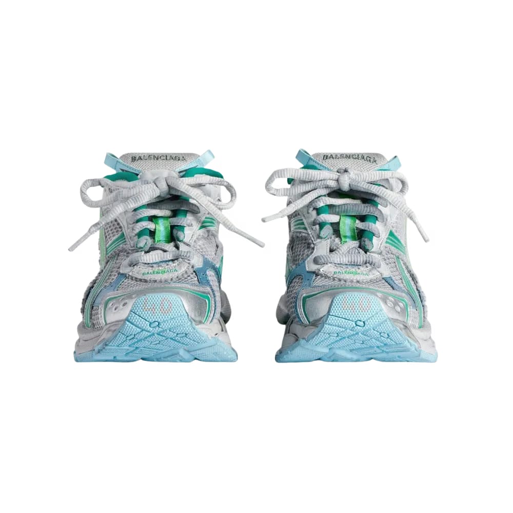 Balenciaga Runner Sneaker In Green