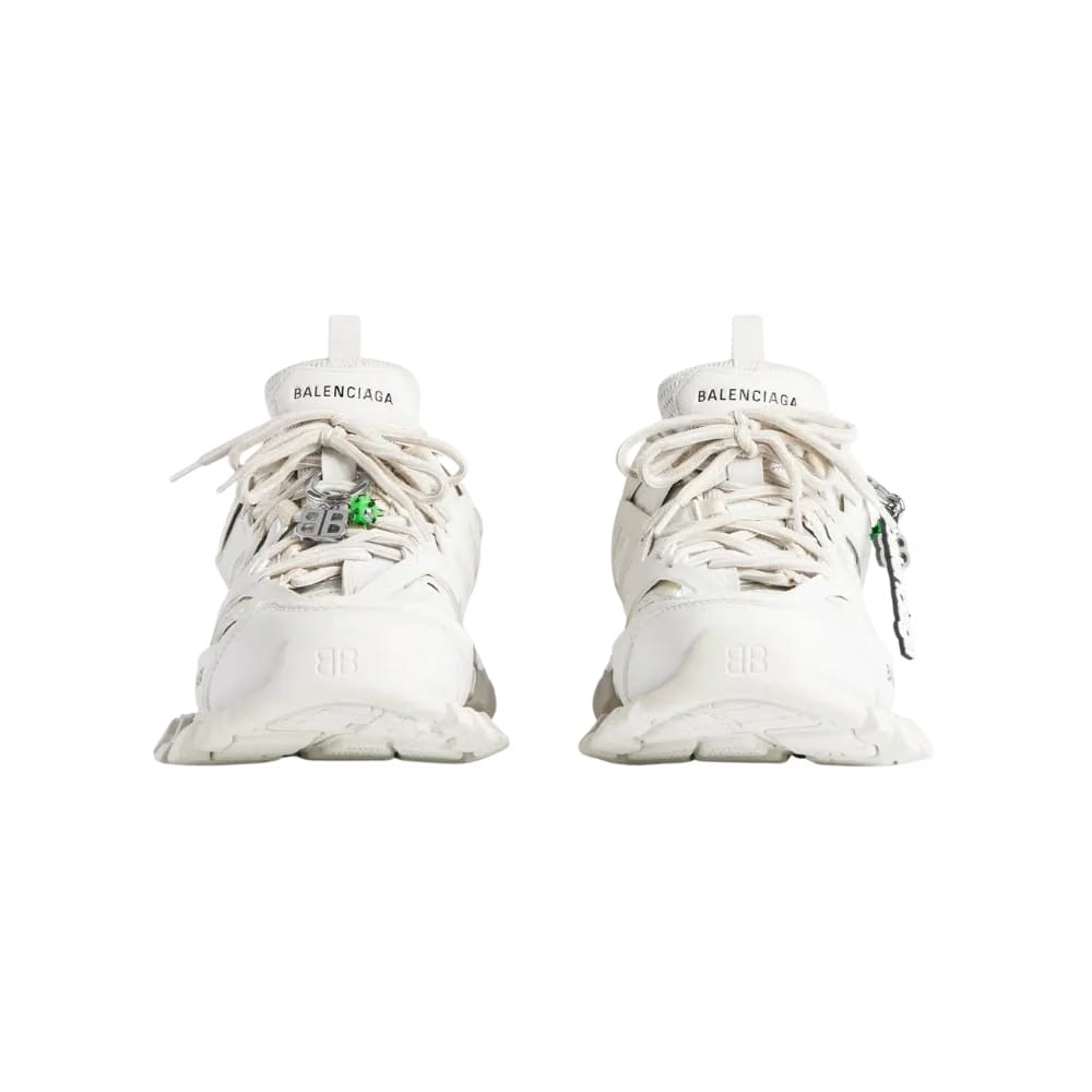 Balenciaga Track Sneaker With Charms In White