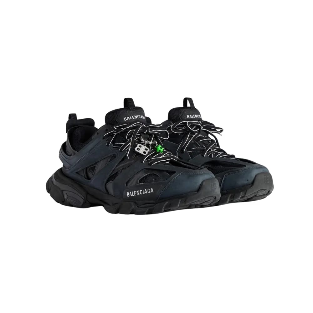 Balenciaga Track Sneaker With Charms In Black