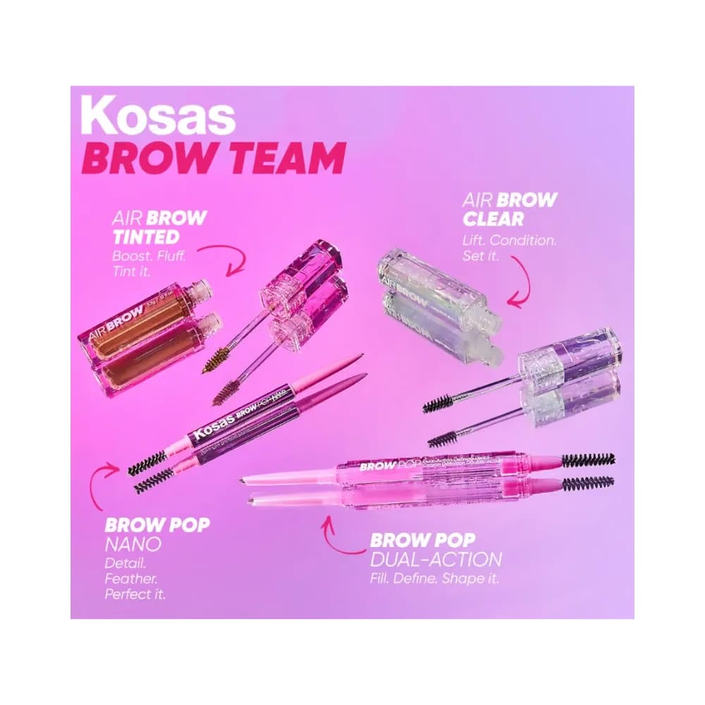 Kosas Cosmetics Brow Pop Nano "Dark Brown"