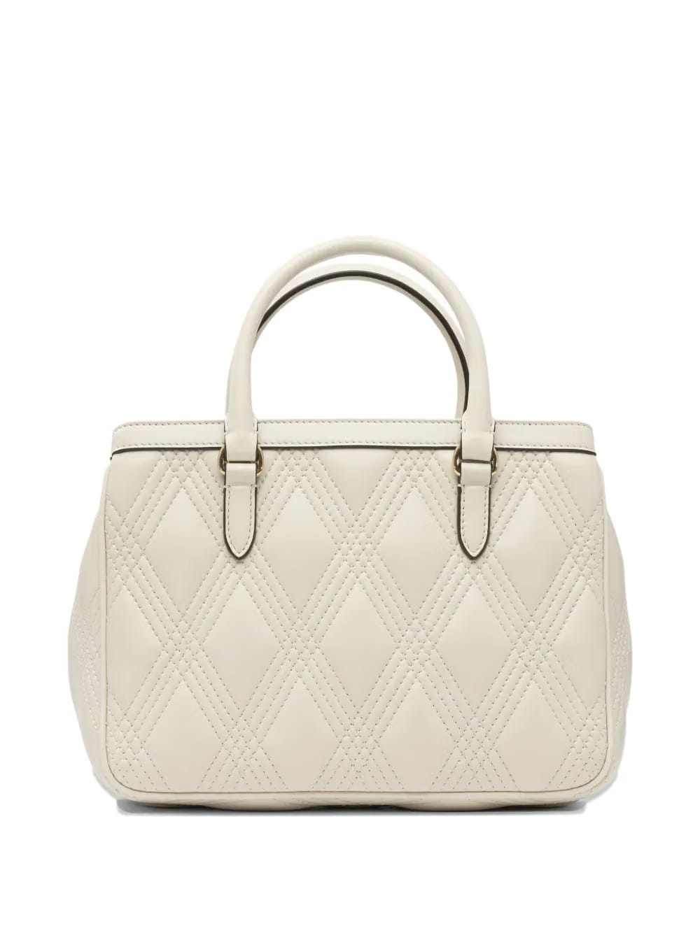 v-logo quilted shoulder bag