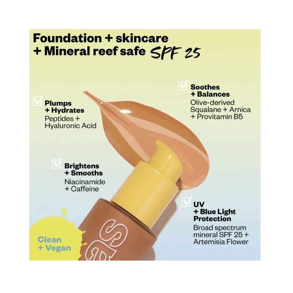 Kosas Cosmetics Revealer Skin-Improving Foundation SPF 25 "Deep Neutral Warm 410"