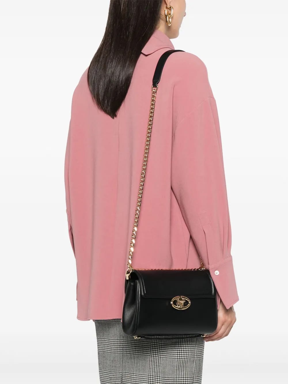 VLogo Signature-plaque shoulder bag
