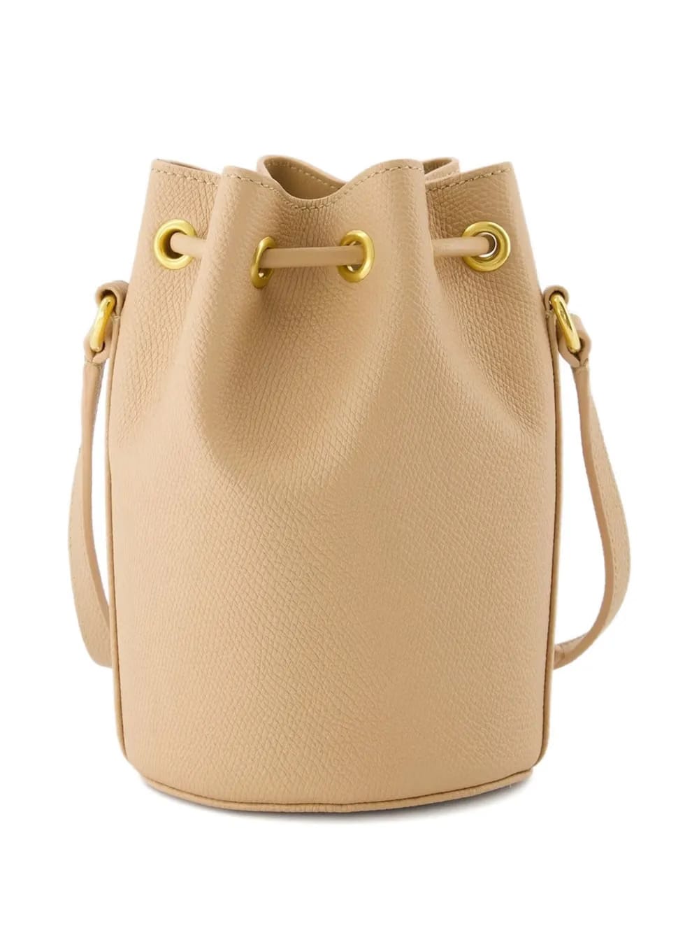 VLogo Signature drawstring bucket bag