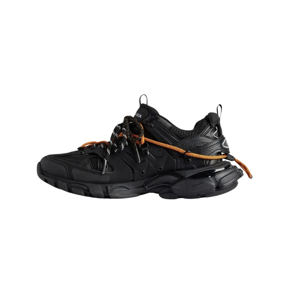 Balenciaga Track Trail Laces Sneaker In Black