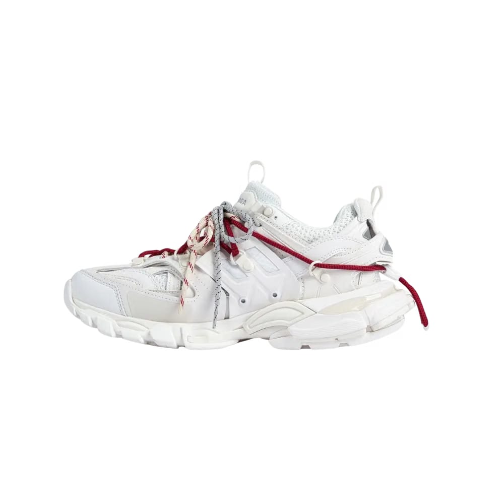 Balenciaga Track Trail Laces Sneaker In White