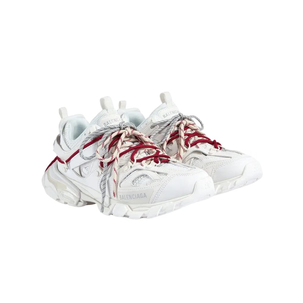 Balenciaga Track Trail Laces Sneaker In White