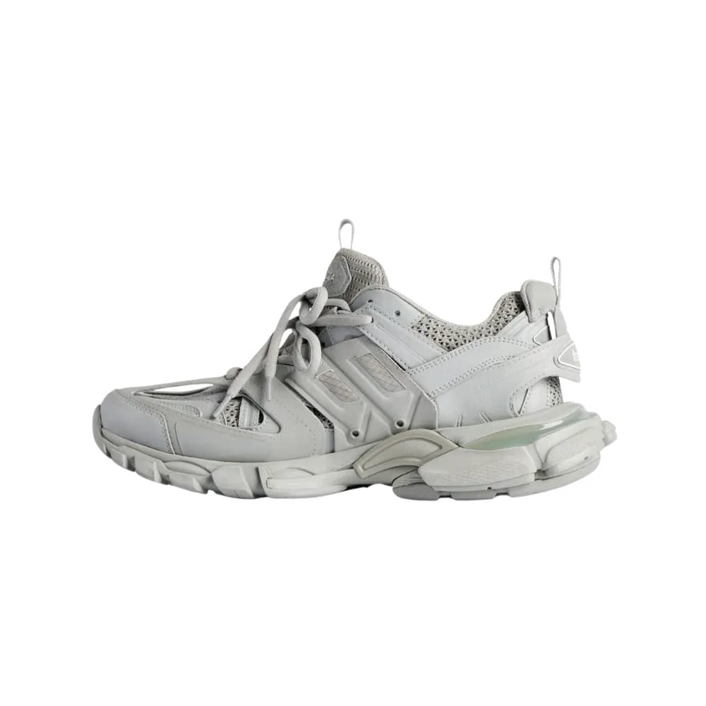 Balenciaga Track Signature Sneaker In Grey