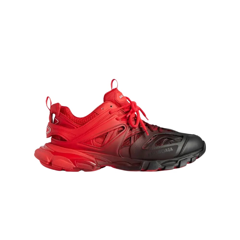 Balenciaga Track Gradient Sneaker In Red