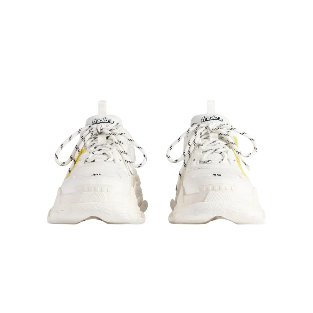 Balenciaga Triple S Sneaker Tape Type - White Yellow