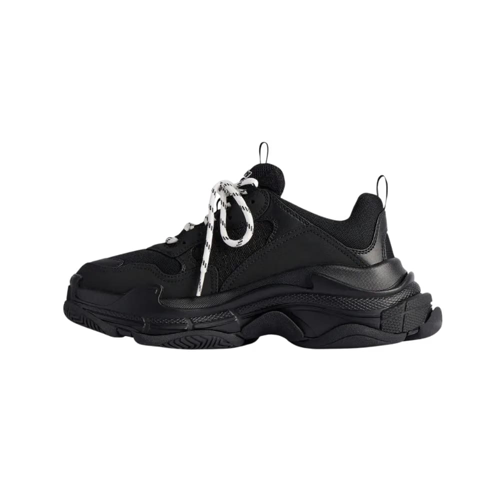 Balenciaga Triple S Tape Type Black Yellow
