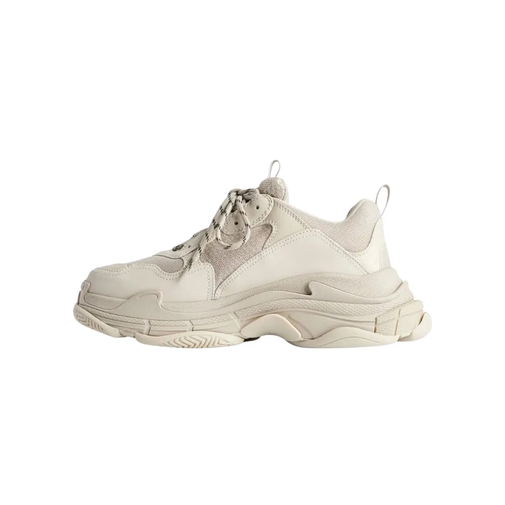 Balenciaga Triple S Tape Sneaker In Beige