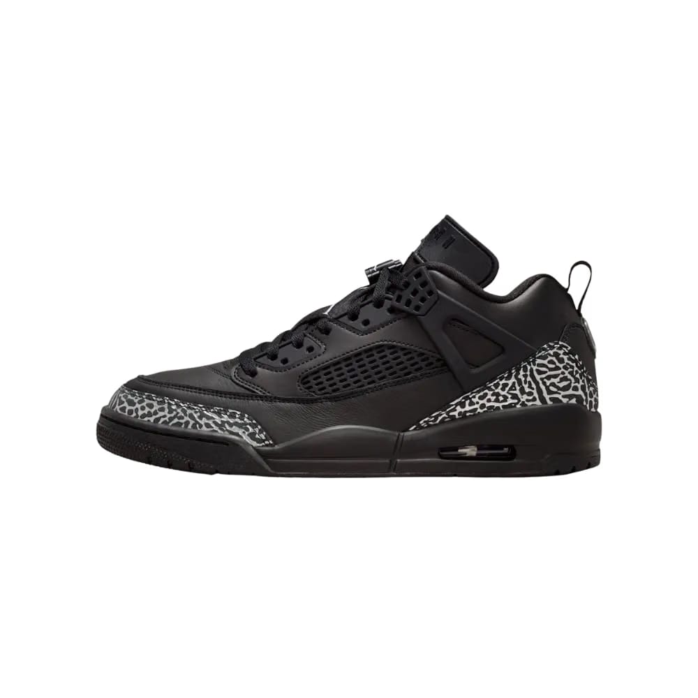 Jordan Spiz'ike Low Black Metallic Silver