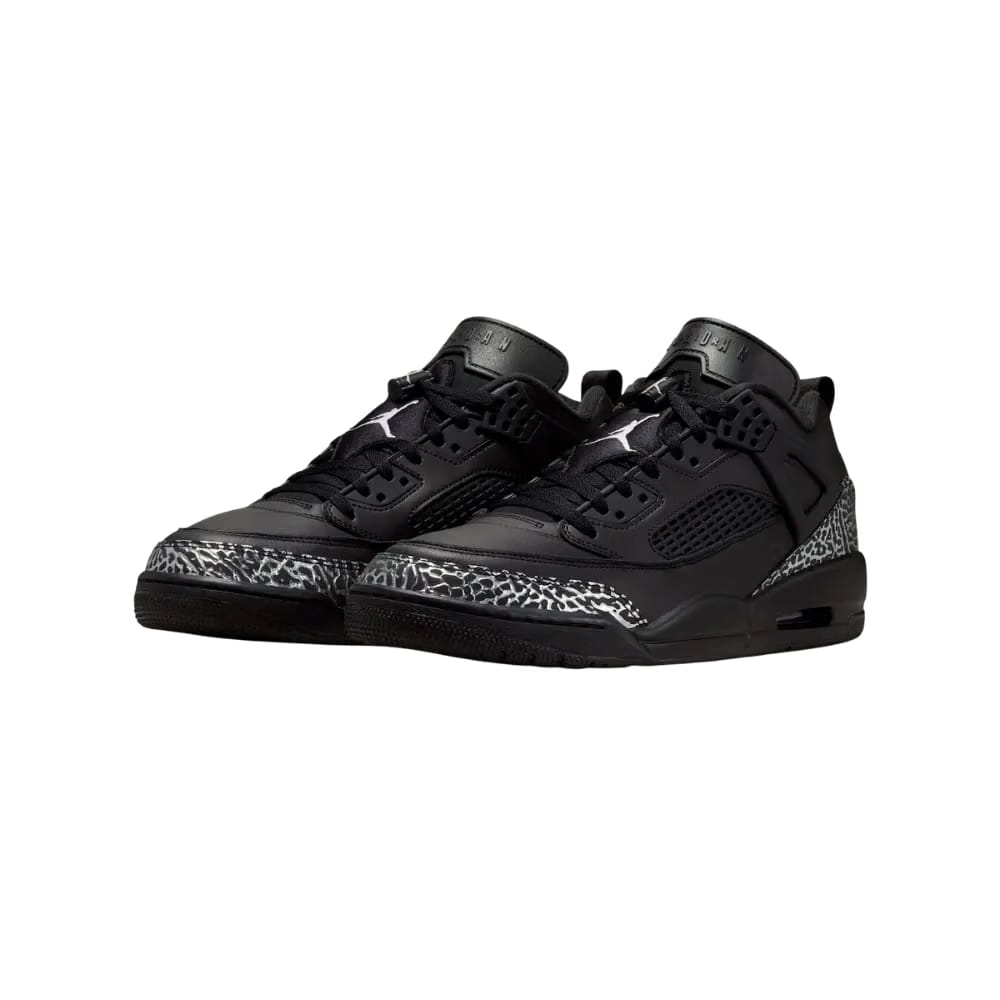 Jordan Spiz'ike Low Black Metallic Silver