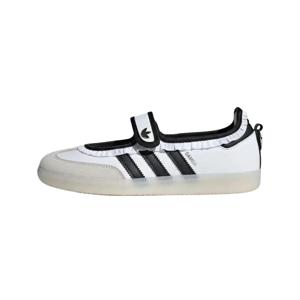 Adidas Samba Jane White and Black