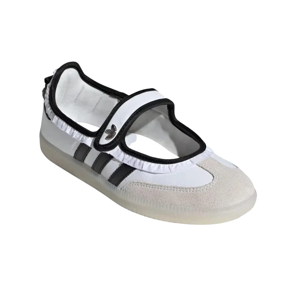 Adidas Samba Jane White and Black