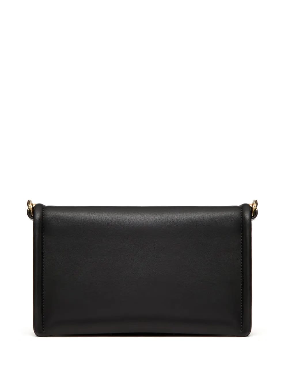 VLogo Chain leather clutch bag